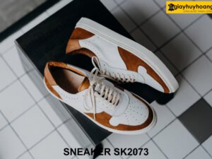 Giày da nam sneaker đóng thủ công handmade SK2073 003