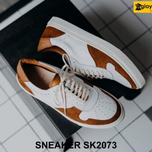 Giày da nam sneaker đóng thủ công handmade SK2073 003