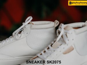 Giày da boot nam cổ lửng đế hộp sneaker SK2075 006