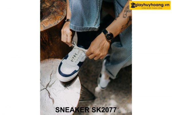 Giày da nam sneaker hàng hiệu cao cấp SK2077 005
