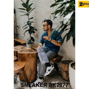 Giày da nam sneaker hàng hiệu cao cấp SK2077 004