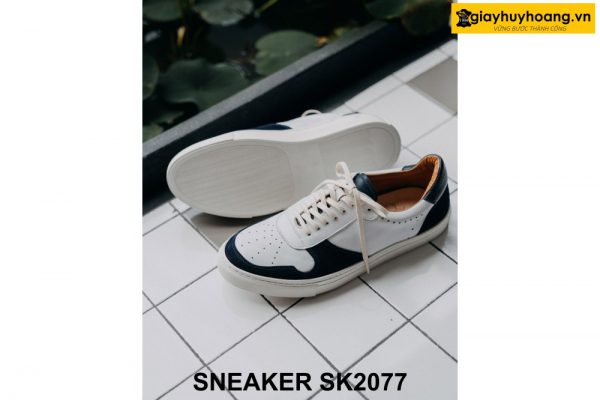 Giày da nam sneaker hàng hiệu cao cấp SK2077 002