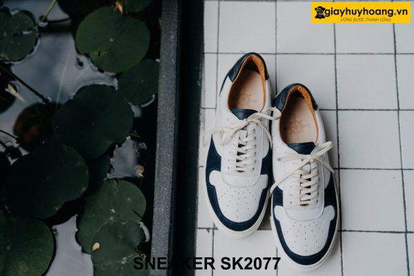 Giày da nam sneaker hàng hiệu cao cấp SK2077 001
