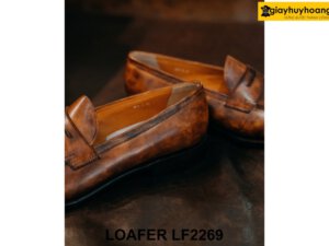 Giày lười nam nhuộm màu thủ công Loafer LF2269 004