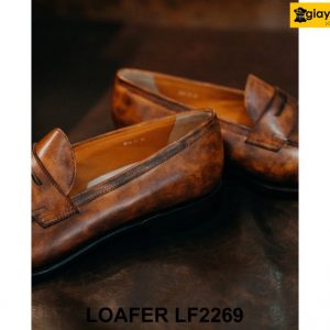 Giày lười nam nhuộm màu thủ công Loafer LF2269 004