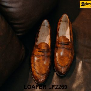 Giày lười nam nhuộm màu thủ công Loafer LF2269 001