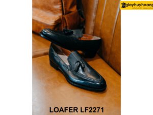 Giày da nam thiết kế phong cách Tassel Loafer LF2271 004