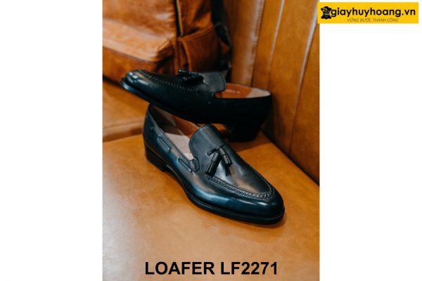 Giày da nam thiết kế phong cách Tassel Loafer LF2271 004