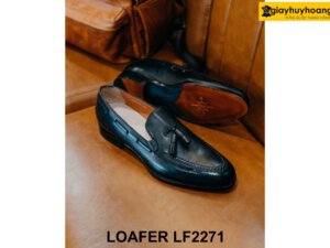 Giày da nam thiết kế phong cách Tassel Loafer LF2271 003