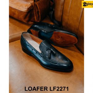 Giày da nam thiết kế phong cách Tassel Loafer LF2271 003