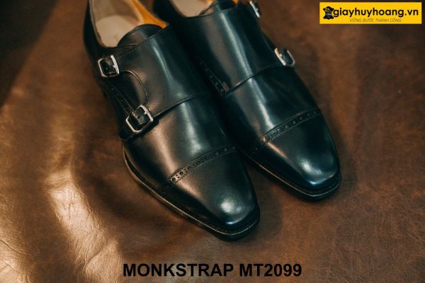 Giày da Double Monkstrap nam đẹp trẻ trung MT2099 001