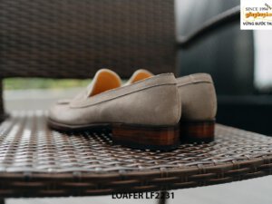 Giày lười nam da lộn màu xám thời trang Loafer LF2231 005