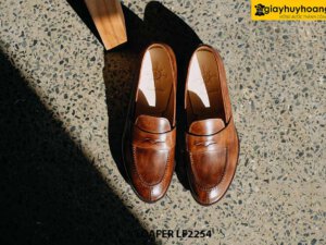 Giày da nam thuộc da bê thảo mộc tự nhiên Loafer LF2252 001