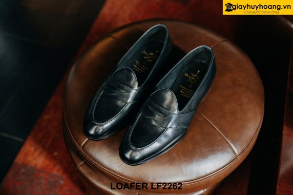 Giày lười nam màu đen thanh lịch Loafer LF2262 001