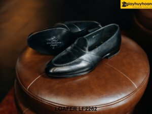 Giày lười nam màu đen thanh lịch Loafer LF2262 0014