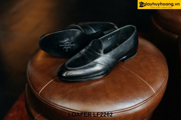 Giày lười nam màu đen thanh lịch Loafer LF2262 0014