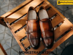 Giày da Double Monkstrap nam công sở MT2096 001
