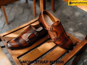 Giày da Double Monkstrap nam công sở MT2096 004