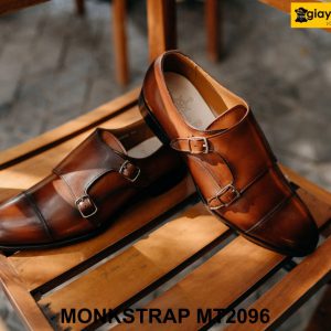 Giày da Double Monkstrap nam công sở MT2096 004
