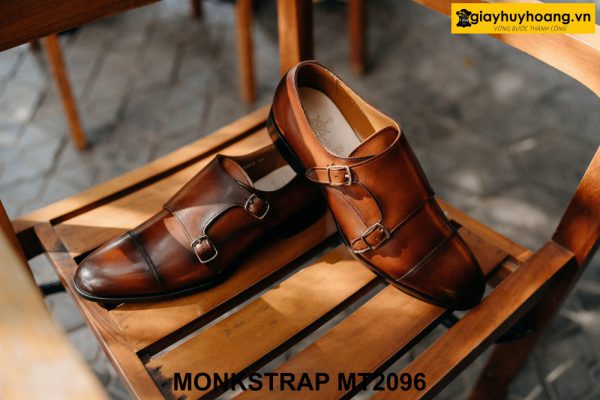 Giày da Double Monkstrap nam công sở MT2096 004