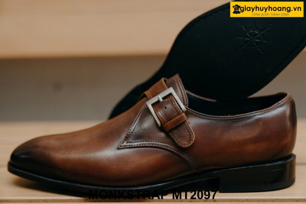 Giày da nam Monkstrap hàng hiệu chính hãng MT2097 004