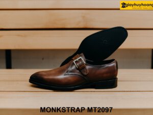 Giày da nam Monkstrap hàng hiệu chính hãng MT2097 003