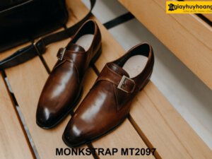 Giày da nam Monkstrap hàng hiệu chính hãng MT2097 002