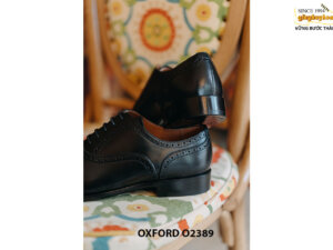 Giày da nam hàng hiệu chính hãng màu nâu Oxford O2389 003