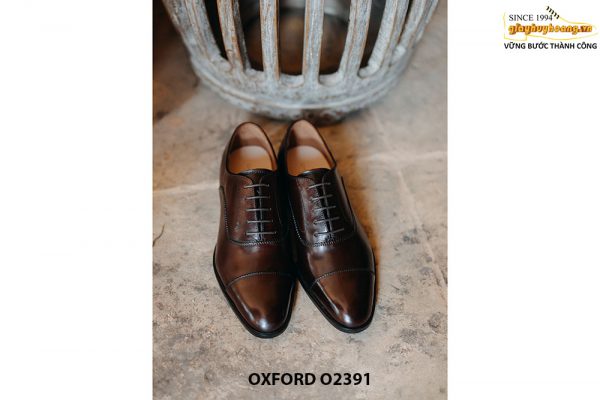 Giày da nam đóng thủ công chất lượng Oxford O2391 002