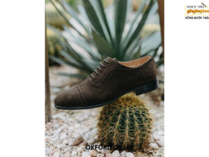 Giày da nam da lộn thời trang Oxford O2392 003