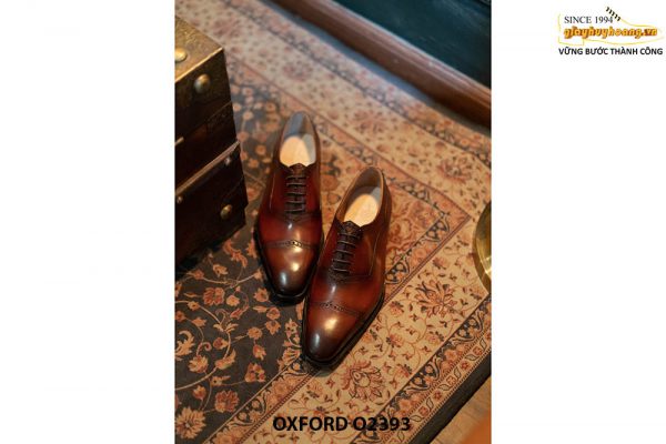 Giày da nam trẻ trung thiết kế Oxford O2393 003
