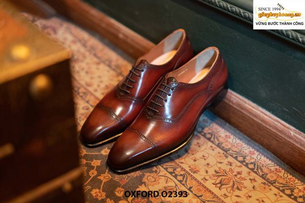 Giày da nam trẻ trung thiết kế Oxford O2393 001
