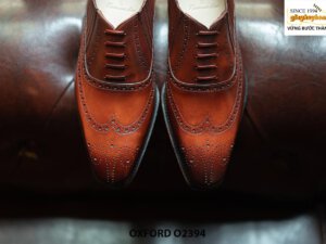 Giày da nam thiết kế giả buộc dây Oxford O2394 005