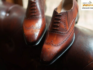 Giày da nam thiết kế giả buộc dây Oxford O2394 003