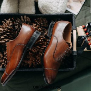 Giày tây nam trung niên thời trang cao cấp Oxford O2396 005