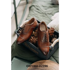 Giày tây nam trung niên thời trang cao cấp Oxford O2396 004