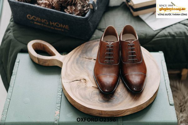 Giày tây nam trung niên thời trang cao cấp Oxford O2396 002