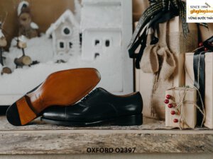 Giày da nam đế giày được khâu bền bỉ Oxford O2397 005