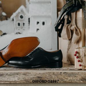Giày da nam đế giày được khâu bền bỉ Oxford O2397 005
