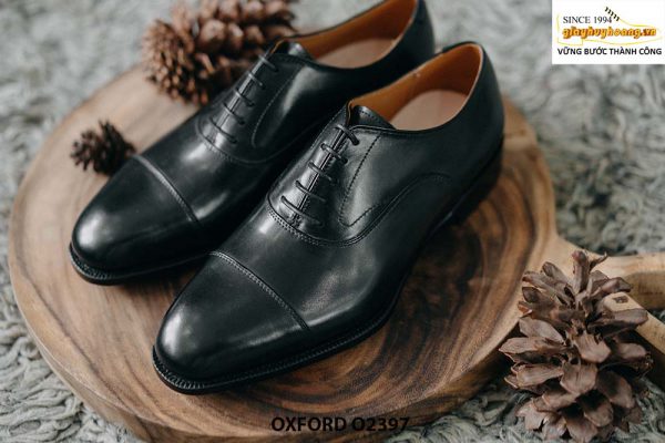 Giày da nam đế giày được khâu bền bỉ Oxford O2397 002