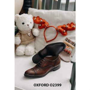 Giày da nam công sở đẹp thời trang Oxford O2399 004
