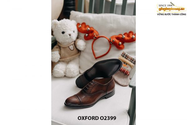 Giày da nam công sở đẹp thời trang Oxford O2399 004