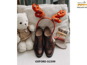 Giày da nam công sở đẹp thời trang Oxford O2399 002