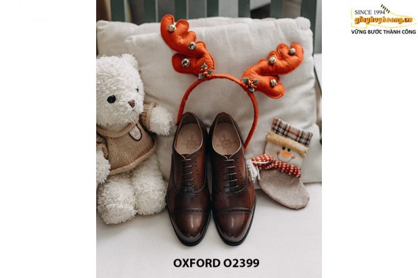 Giày da nam công sở đẹp thời trang Oxford O2399 002