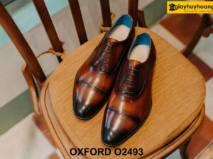 Giày tây nam trẻ trung phong cách Oxford O2493 001