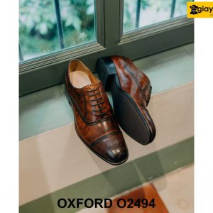 Giày tây nam cao cấp việt nam Oxford O2494 004
