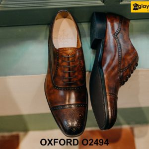 Giày tây nam cao cấp việt nam Oxford O2494 003
