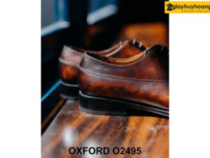 Giày tây nam đế khâu chỉ bền bỉ Oxford O2495 003