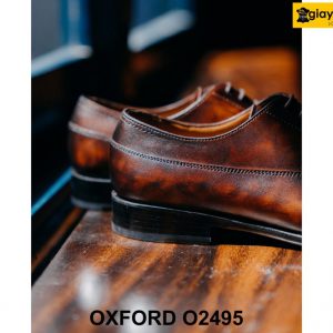 Giày tây nam đế khâu chỉ bền bỉ Oxford O2495 003