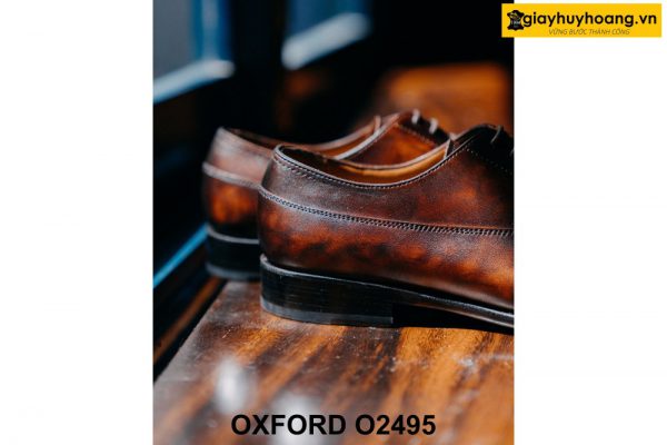 Giày tây nam đế khâu chỉ bền bỉ Oxford O2495 003